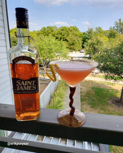 Drink Texas Vieux 75 created by Erik Puryear