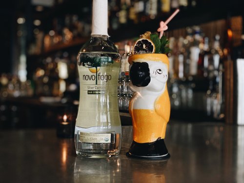 Drink Scarlett Macaw created by Emma Getchell