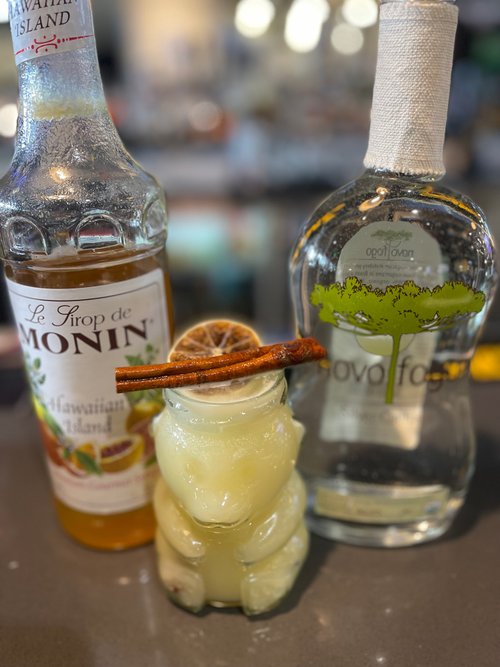 Drink Hawaiian Bear created by Joseph Taussig