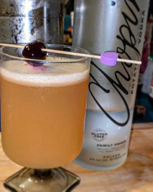 Drink Sultry Sunrise created by Monica Gilmore