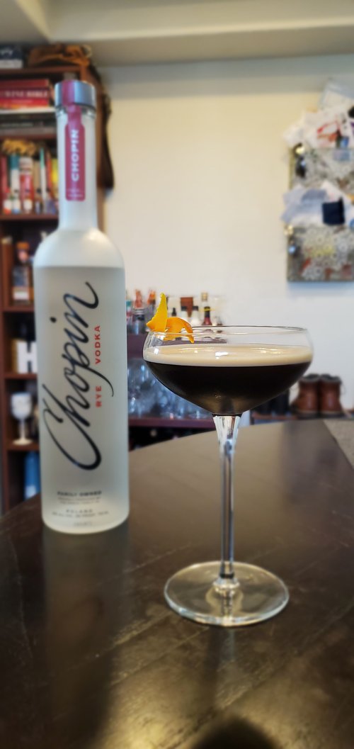 Drink The Devil Drinks Caraway created by Hudson Sanders