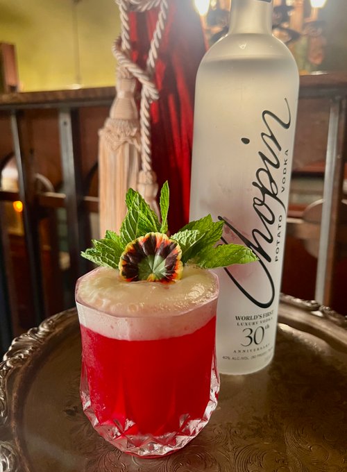 Drink Taniec To The Beet!  created by Carey Kurisu