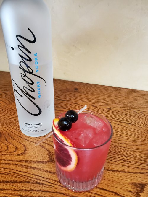 Drink Chopin At Red Sunshine Summer created by Adrian Garcia