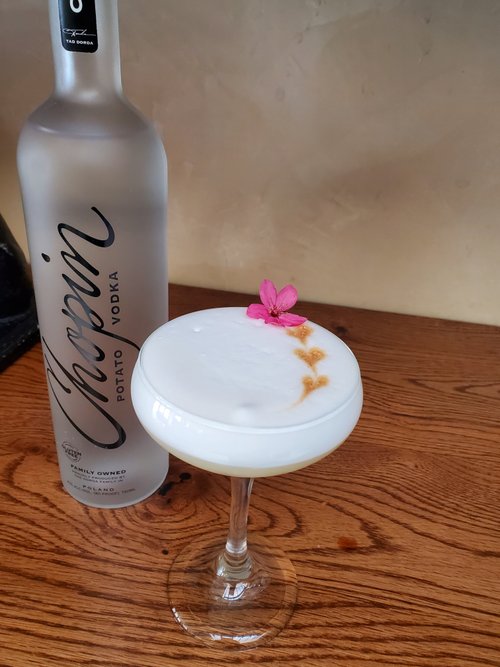 Drink Snow Is Falling created by Adrian Garcia