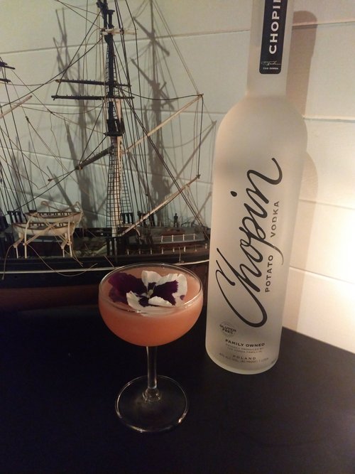 Drink Del Rey Breeze  created by Meredith Hayman