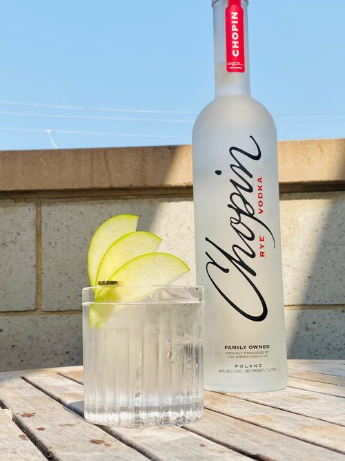 Drink "Glassy Gimlet" created by Jon Schott