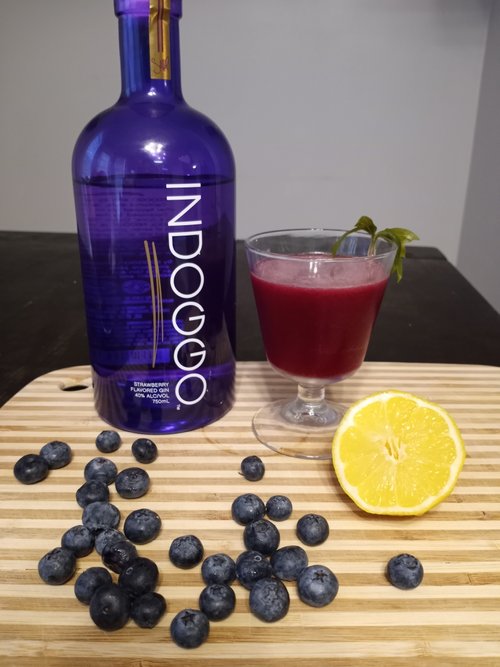 Drink baked berries created by Sadiyyah Iddeen