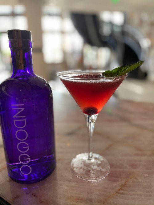 Drink Basil-tini Spritz created by ashika culberson