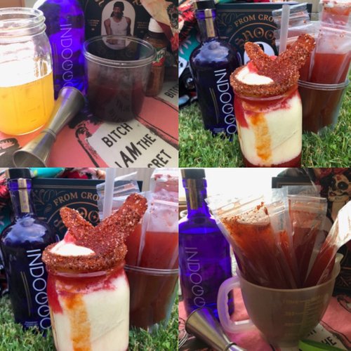 Drink Bruja’s Sugar-Skull Juice created by Stephannie & Melissa Herr
