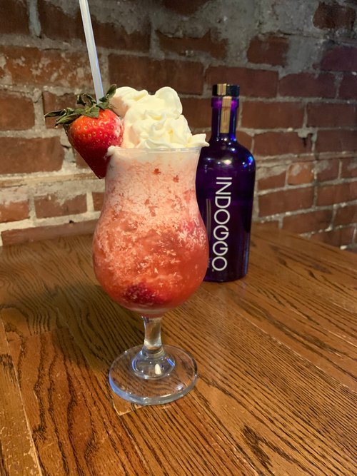 Drink Strawberries & Cream created by Jake Bacino