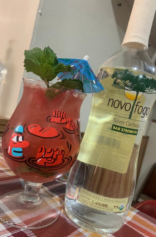 Drink Agua Fresca Cachaca created by Lee Conley