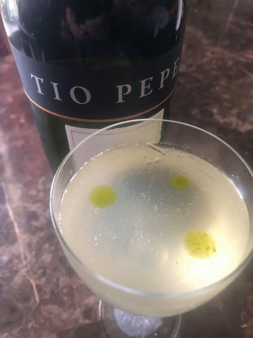 Drink Aquellos Ojos Verdes created by Saul Hernandez