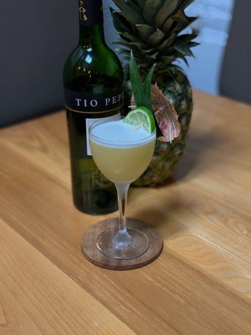 Drink Fino Island created by Sam Treadway