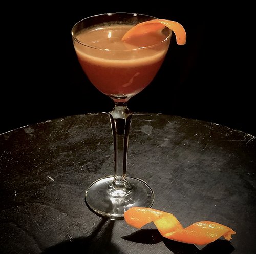 Drink Blood & Black Sand in Hand created by Shawn Lim