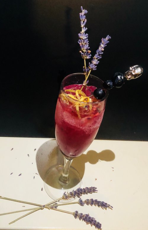 Drink Lavender Love created by Zofia Kazan