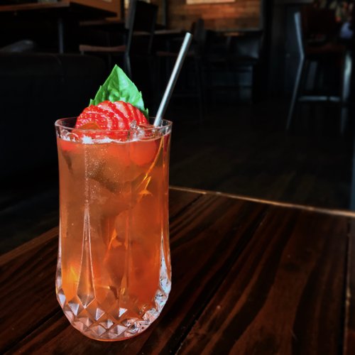 Drink Strawberry Manilow created by Peter Miller