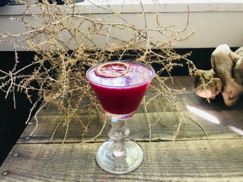 Drink Purple Goose created by Jennifer Ruzbasan