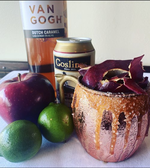 Drink Salted Caramel Mule created by Corrie Kennedy