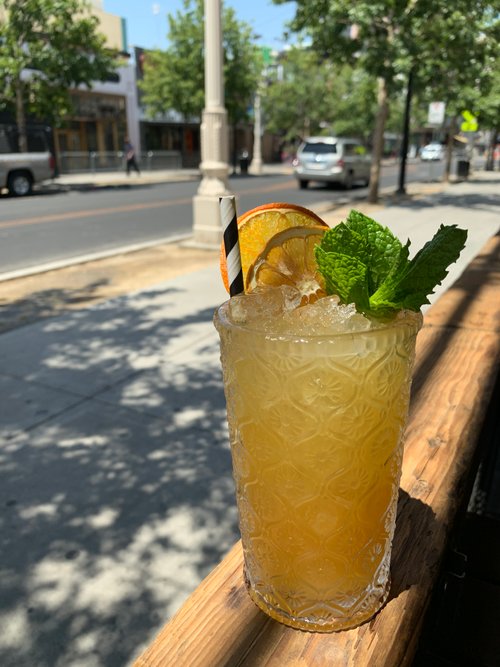 Drink Baked in Paradise created by Troy Del Grosso
