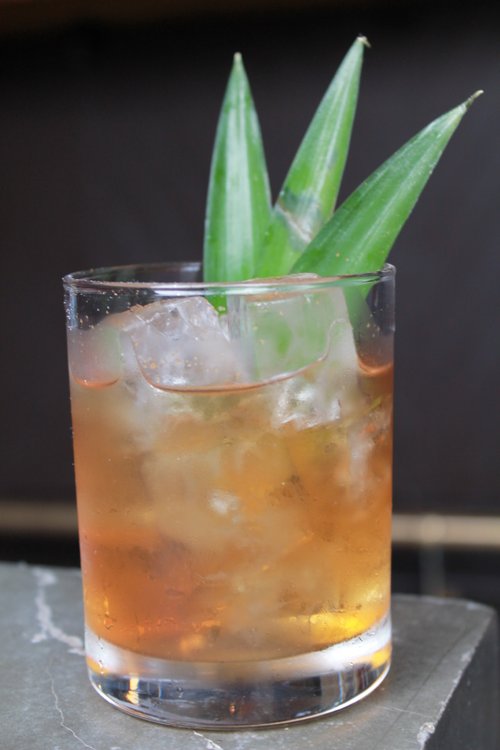 Drink In A Tropical Fashioned created by David Leon