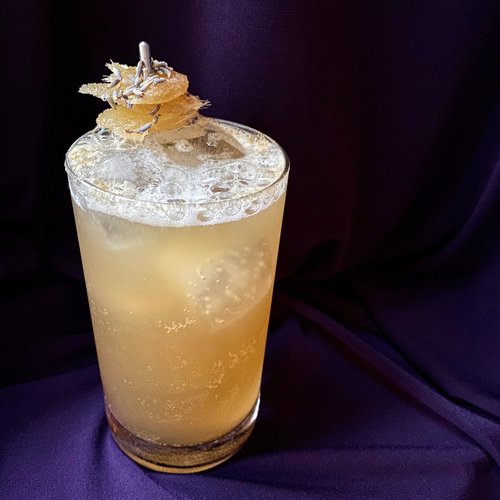 Drink Lavender Longrider created by Megan Marshall